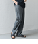 SHIPS any:〈接触冷感/遮熱等〉ハイブリッド リネン イージーパンツ (セットアップ対応)25SS◇