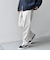 SHIPS any:〈接触冷感/遮熱等〉ハイブリッド リネン イージーパンツ (セットアップ対応)25SS◇