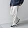 SHIPS any:〈接触冷感/遮熱等〉ハイブリッド リネン イージーパンツ (セットアップ対応)25SS◇