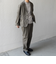 SHIPS any:〈接触冷感/遮熱等〉ハイブリッド リネン イージーパンツ (セットアップ対応)25SS◇