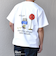 SHIPS any: SNOOPY コラボ NOT THERE グラフィック バック プリント Tシャツ◆