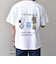 SHIPS any: SNOOPY コラボ NOT THERE グラフィック バック プリント Tシャツ◆