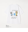 SHIPS any: SNOOPY コラボ NOT THERE グラフィック バック プリント Tシャツ◆