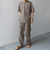 SHIPS any:〈洗濯機可能〉リネンライク セミワイド パンツ(セットアップ対応) 25SS◇