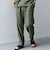 SHIPS any:〈洗濯機可能〉リネンライク セミワイド パンツ(セットアップ対応) 25SS◇