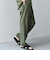 SHIPS any:〈洗濯機可能〉リネンライク セミワイド パンツ(セットアップ対応) 25SS◇