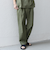 SHIPS any:〈洗濯機可能〉リネンライク セミワイド パンツ(セットアップ対応) 25SS◇