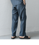 SHIPS any:〈洗濯機可能〉リネンライク セミワイド パンツ(セットアップ対応) 25SS◇