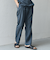 SHIPS any:〈洗濯機可能〉リネンライク セミワイド パンツ(セットアップ対応) 25SS◇