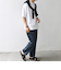 SHIPS any:〈洗濯機可能〉リネンライク セミワイド パンツ(セットアップ対応) 25SS◇