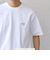 SHIPS any: CASPER ワンポイント/バックプリント コラボ Tシャツ◇