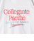 《予約》【SHIPS any別注】Collegiate Pacific:〈洗濯機可能〉V ガゼット プリント & 刺繍 Tシャツ 25SS