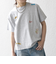 《予約》【SHIPS any別注】Collegiate Pacific:〈洗濯機可能〉V ガゼット プリント & 刺繍 Tシャツ 25SS