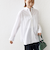 SHIPS Primary Navy Label:コットン タイプライター ビッグ シャツ