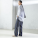 SHIPS Primary Navy Label:コットン タイプライター ビッグ シャツ