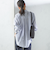 SHIPS Primary Navy Label:コットン タイプライター ビッグ シャツ