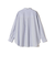 SHIPS Primary Navy Label:コットン タイプライター ビッグ シャツ