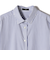 SHIPS Primary Navy Label:コットン タイプライター ビッグ シャツ