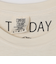 【SHIPS別注】THE DAY ON THE BEACH: ガーメントダイ プリント Tシャツ
