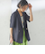 〈手洗い可能〉ダブル 半袖 ジャケット