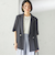 〈手洗い可能〉ダブル 半袖 ジャケット