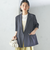 〈手洗い可能〉ダブル 半袖 ジャケット