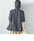 〈手洗い可能〉ダブル 半袖 ジャケット