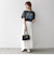 《予約》【SHIPS any別注】KNiTS:〈洗濯機可能〉ラウンドヘム プリント ショート TEE