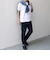 【SHIPS any別注】LACOSTE: ワンポイント ロゴ ピケ クルーネック Tシャツ 25SS◇