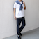 【SHIPS any別注】LACOSTE: ワンポイント ロゴ ピケ クルーネック Tシャツ 25SS◇