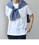 【SHIPS any別注】LACOSTE: ワンポイント ロゴ ピケ クルーネック Tシャツ 25SS◇