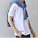 【SHIPS any別注】LACOSTE: ワンポイント ロゴ ピケ クルーネック Tシャツ 25SS◇