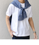 【SHIPS any別注】LACOSTE: ワンポイント ロゴ ピケ クルーネック Tシャツ 25SS◇