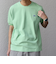 【SHIPS any別注】LACOSTE: ワンポイント ロゴ ピケ クルーネック Tシャツ 25SS◇