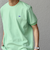 【SHIPS any別注】LACOSTE: ワンポイント ロゴ ピケ クルーネック Tシャツ 25SS◇