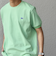【SHIPS any別注】LACOSTE: ワンポイント ロゴ ピケ クルーネック Tシャツ 25SS◇
