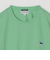 【SHIPS any別注】LACOSTE: ワンポイント ロゴ ピケ クルーネック Tシャツ 25SS◇
