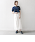 【SHIPS any別注】LACOSTE: ワンポイント ロゴ ピケ クルーネック Tシャツ 25SS◇