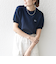 【SHIPS any別注】LACOSTE: ワンポイント ロゴ ピケ クルーネック Tシャツ 25SS◇