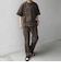 SHIPS any:〈撥水/軽量/ストレッチ〉SOLOTEX(R) シアサッカー スピンドル Tシャツ(セットアップ対応)25SS◇