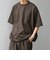 SHIPS any:〈撥水/軽量/ストレッチ〉SOLOTEX(R) シアサッカー スピンドル Tシャツ(セットアップ対応)25SS◇