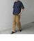 SHIPS any:〈撥水/軽量/ストレッチ〉SOLOTEX(R) シアサッカー スピンドル Tシャツ(セットアップ対応)25SS◇