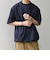 SHIPS any:〈撥水/軽量/ストレッチ〉SOLOTEX(R) シアサッカー スピンドル Tシャツ(セットアップ対応)25SS◇