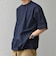 SHIPS any:〈撥水/軽量/ストレッチ〉SOLOTEX(R) シアサッカー スピンドル Tシャツ(セットアップ対応)25SS◇