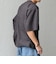 SHIPS any:〈撥水/軽量/ストレッチ〉SOLOTEX(R) シアサッカー スピンドル Tシャツ(セットアップ対応)25SS◇