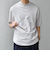 SHIPS any:〈接触冷感〉ハイゲージリネン ミックス サマーニット モックネック Tシャツ◇