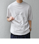 SHIPS any:〈接触冷感〉ハイゲージリネン ミックス サマーニット モックネック Tシャツ◇