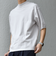 SHIPS any:〈接触冷感〉ハイゲージリネン ミックス サマーニット モックネック Tシャツ◇