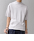 SHIPS any:〈接触冷感〉ハイゲージリネン ミックス サマーニット モックネック Tシャツ◇