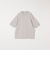 SHIPS any:〈接触冷感〉ハイゲージリネン ミックス サマーニット モックネック Tシャツ◇